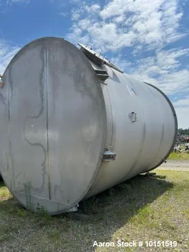 Used 15,000 Gallon Agra Industries Stainless Steel Tank | 304 SS | Single Wall