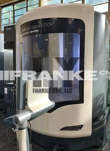 Used 2012 DMG MORI DECKEL MAHO DMU 65 MONOBLOCK Vertical Machining Centers (5-Axis or More) | FRANKE CNC, LLC #1382431