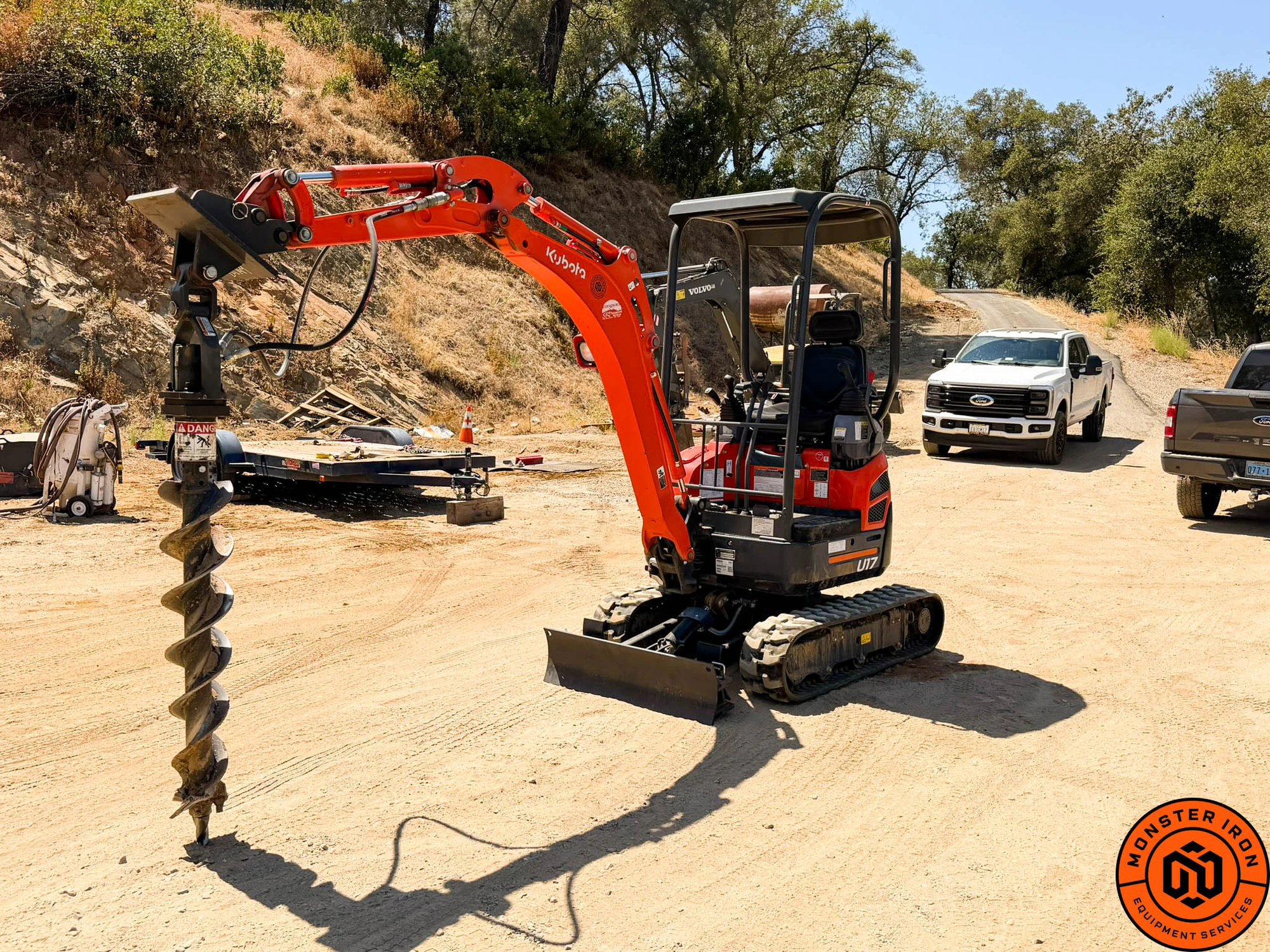 Used 2022 KUBOTA U17 Excavators California US | Monster Iron Equipment Services #1481050
