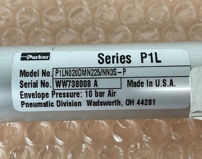NEW Parker P1LN020DMN305.000WNN3S