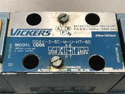 USED VICKERS DG4V-3-6C-M-U-H7-60