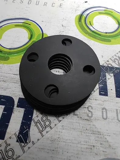 FULL FACE FLANGE GASKET 4 HOLE- LOT OF 6 UNITS