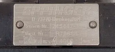 USED EPPINGER R78688