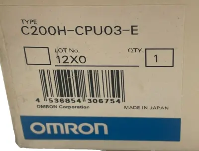 NEW OMRON C200H-CPU03-E PROGRAMMABLE CONTROLLER C200HCPU03E