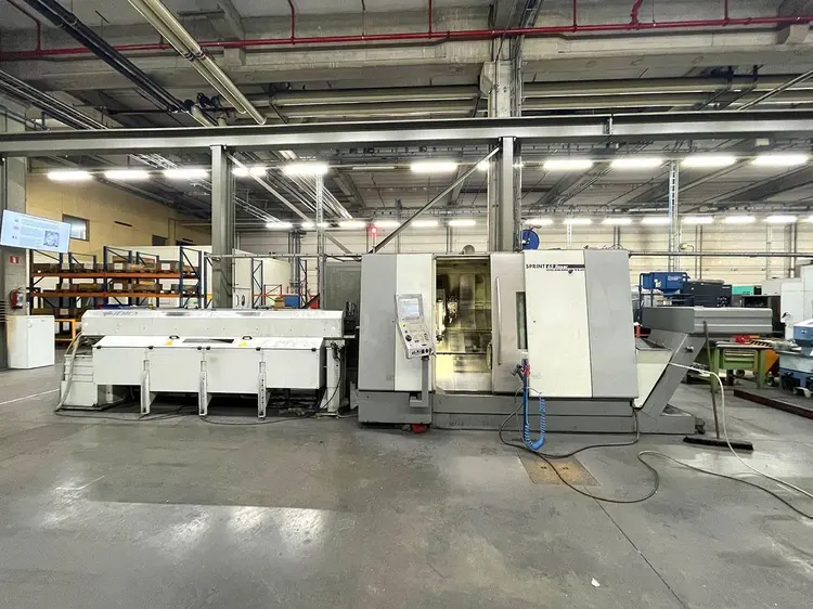 Used DMG GILDEMEISTER SPRINT 65 LINEAR + IEMCA BARFEEDER CNC Lathes BE | Apt International N.V #361720