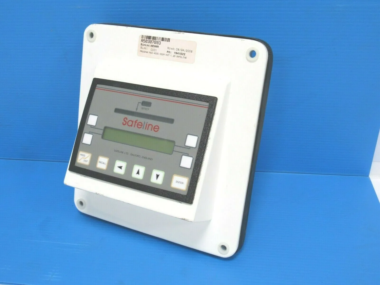 REFURBISHED SAFELINE 4500-003R CONTROLLER FW. F3.2.32 HW. V2 4500003R