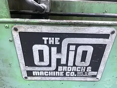USED 1976 OHIO 5 TON HORIZONTAL PULL BROACH