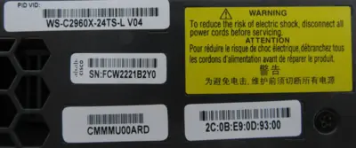 NEW CISCO WS-C2960X-24TS-L NETWORK SWITCH WSC2960X24TSL