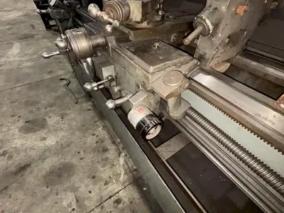 15" X 54" LEBLOND REGAL MODEL 13C SERVO SHIFT GEARED HEAD ENGINE LATHE METRIC & 2.25" HOLE: STOCK #23489