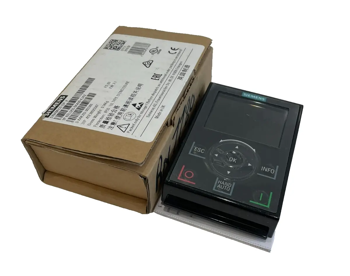 NEW SIEMENS 6SL3255-0AA00-4JA2 OPERATOR PANEL FW:2.1 6SL32550AA004JA2
