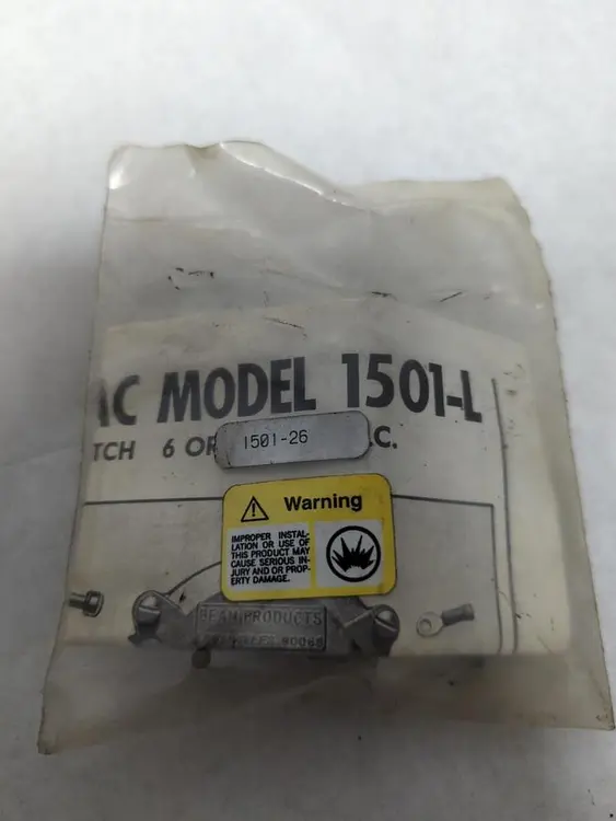 New | in-Stock BEAM 1501-26 Relays & Switches | Surplus Asset Holdings #1205629