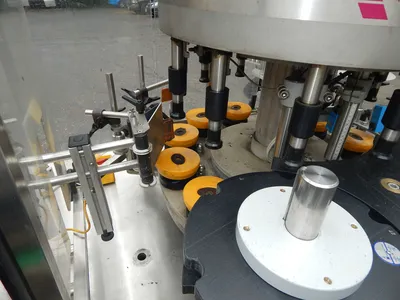USED QUADREL DUAL SIDE LABELER ROTARY