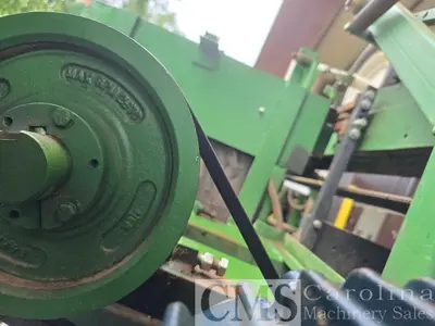 USED MORGAN SINGLE HEAD RESAW WITH RETURN