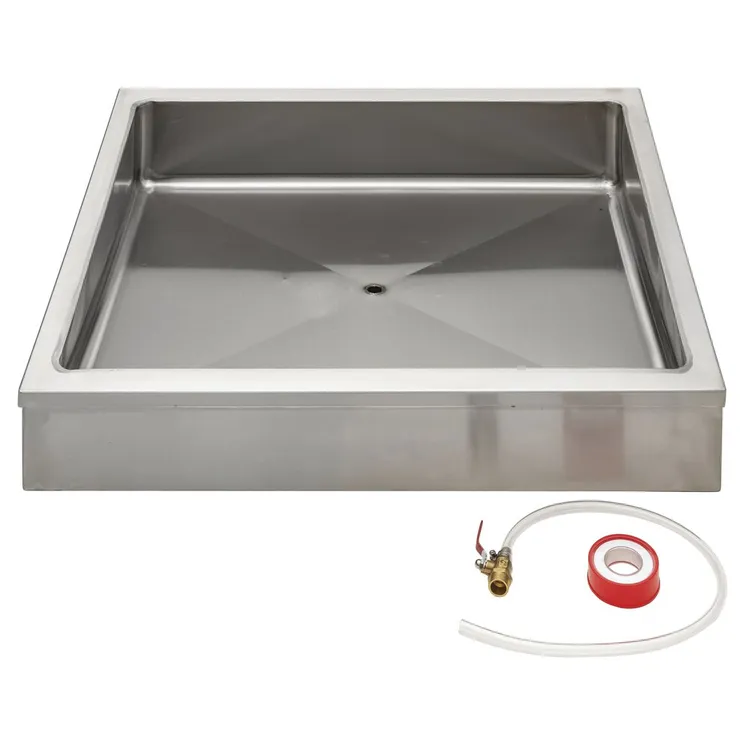 New | in-Stock Hubert Old Stock HUBERT 12576 Stainless Steel Tabletop Ice Display Chiller 30"L x 24"W x 8"H Food Displays Illinois US | Falcon Restaurant Supply #1375763