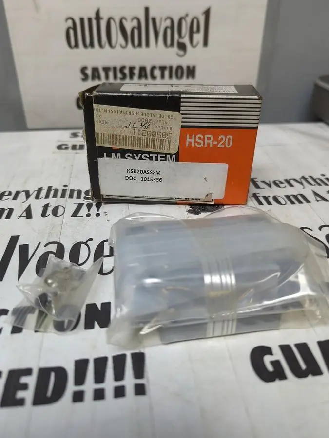 New | in-Stock THK THK SYSTEMS HSR-20 Bearings | Surplus Asset Holdings #1190982