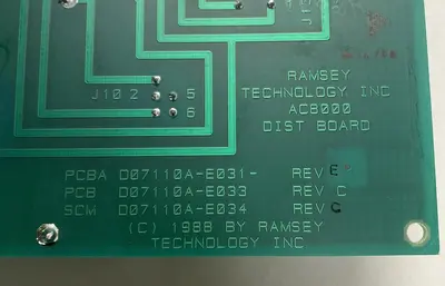 USED RAMSEY TECHNOLOGY D07110A-E031