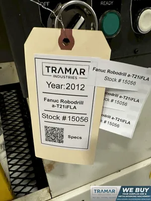 Used 2012 FANUC ROBODRILL A-T21IFLA Vertical Machining Centers | Tramar Industries #716924