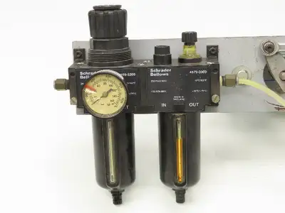 Parker Pneumatic Cylinder Actuated 5" Butterfly Valve 150psi 24VDC Solenoid