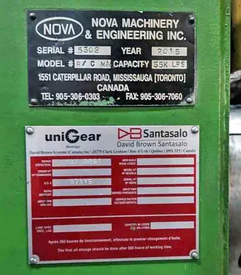 60" x 7.00" x 50,000# Cincinnati/Herr Voss Slitting Line