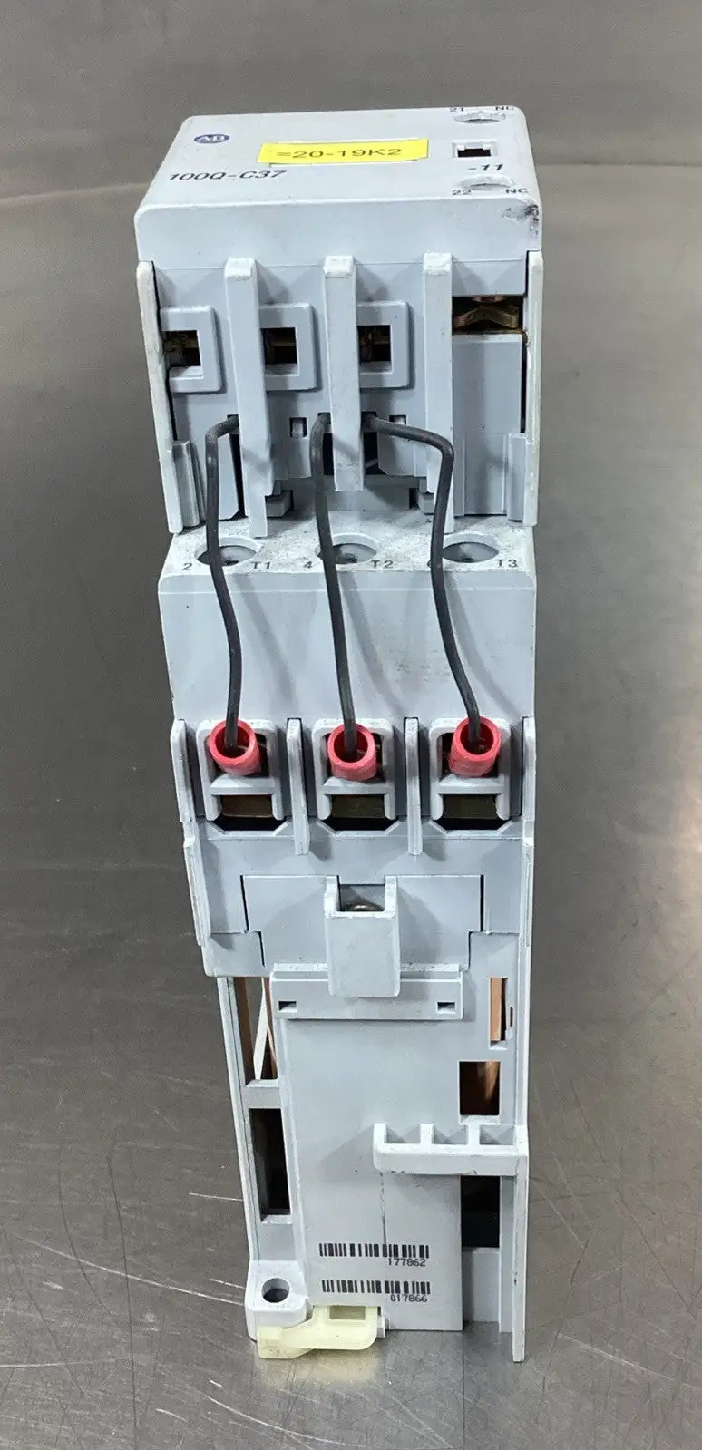 Allen Bradley 100Q-C37D*11 /A Contactor w/ 100-F /A Coil 24VDC 4C-43
