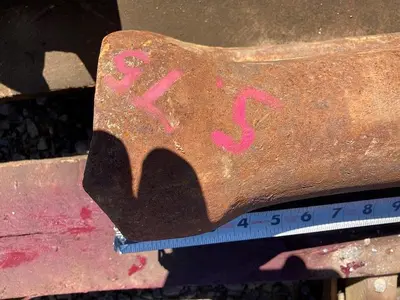 Used AFTERMARKET 5-3/4" DIAMETER "SHORT" CHISEL BIT Tool Bits Pennsylvania US | East West Machinery & Drilling #1417165