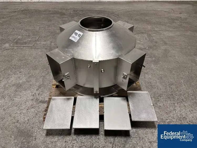 Used Freund-Vector 30" Vector Hi-Coater Coating Pan, S/S Coating Pans Ohio US | Federal Equipment Company #127286