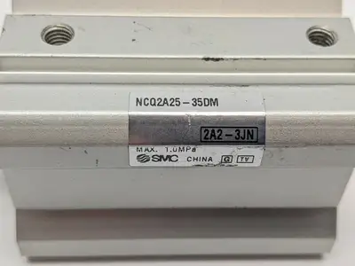 NCQ2A25-35DM | SMC  Compact Pneumatic Cylinder 25mm Bore 35mm Stroke - New Other