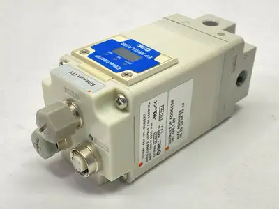 USED SMC ELECTRO-PNEUMATIC REGULATOR ETHERNET/IP 24VDC
