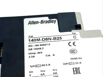 USED ALLEN BRADLEY 140M-D8N-B25