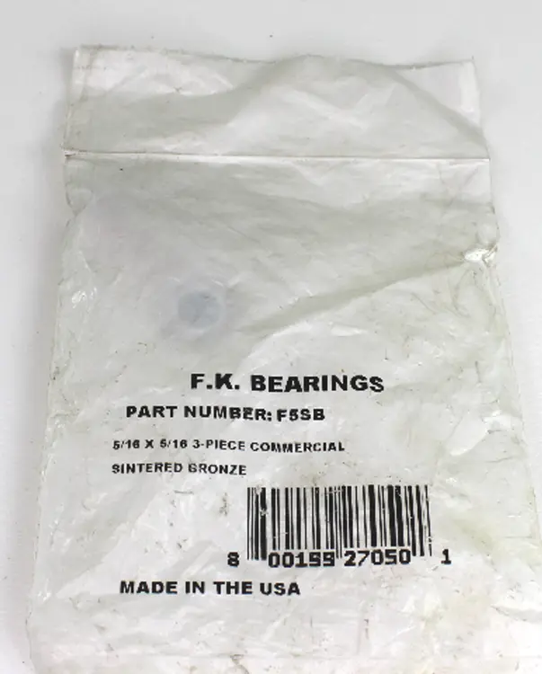 New | in-Stock FK BEARINGS F5SB Industrial Controls | Industrial Parts R Us Inc. #381125