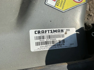 Used CRAFTSMAN 917.370400 Mowers Michigan US | Miedema Asset Management Group #1402740