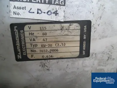 USED ZUMBACH KW 20 ZUMBACH SURFACE FAULT DETECTOR