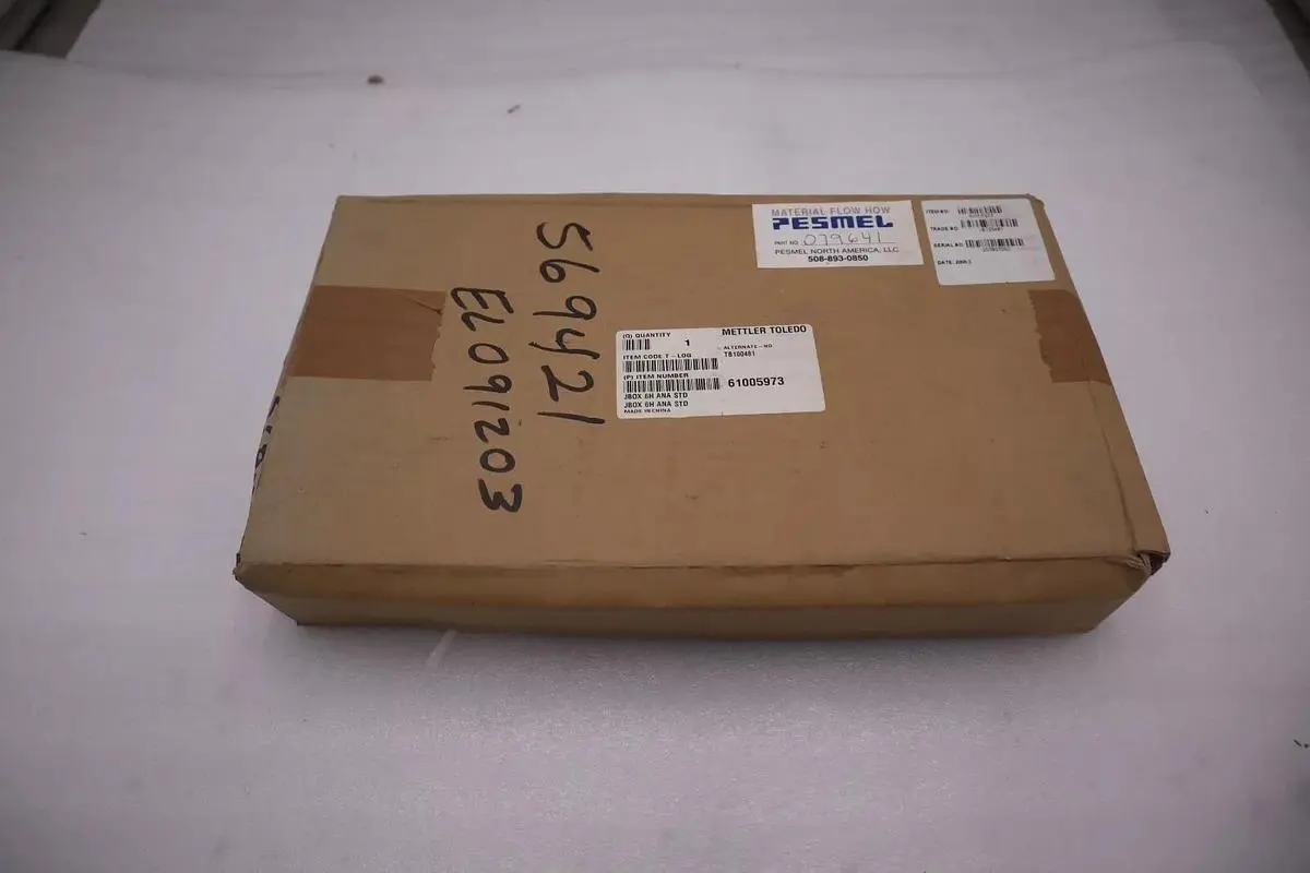 METTLER TOLEDO JBOX 6H ANA STD TB100481 / 61005973 NEW IN BOX STOCK G530