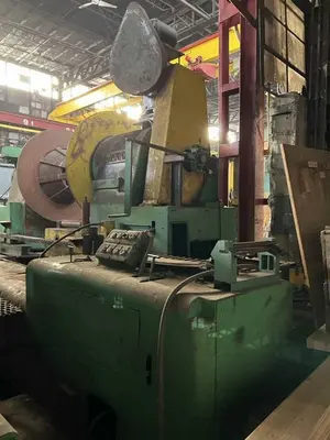 60" x 0.250" x 45,000 LB WEAN/MCKAY CUT TO LENGTH LINE