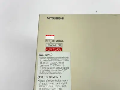 Used Mitsubishi Electric FR-A044-1.5K-CD Variable Speed Drives Michigan US | Maverick Industrial Sales #1454048