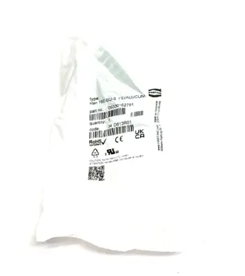 NEW HARTING FEMALE INSERT HAN 16E-F-SCREW FE(AU) / CUNI TYPE J