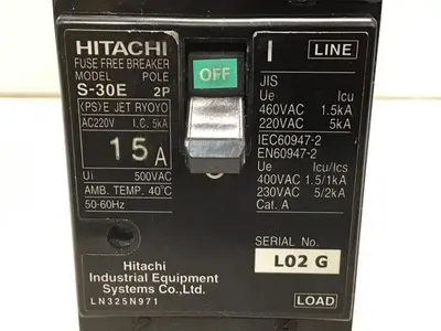 USED HITACHI S-30E 15 AMP
