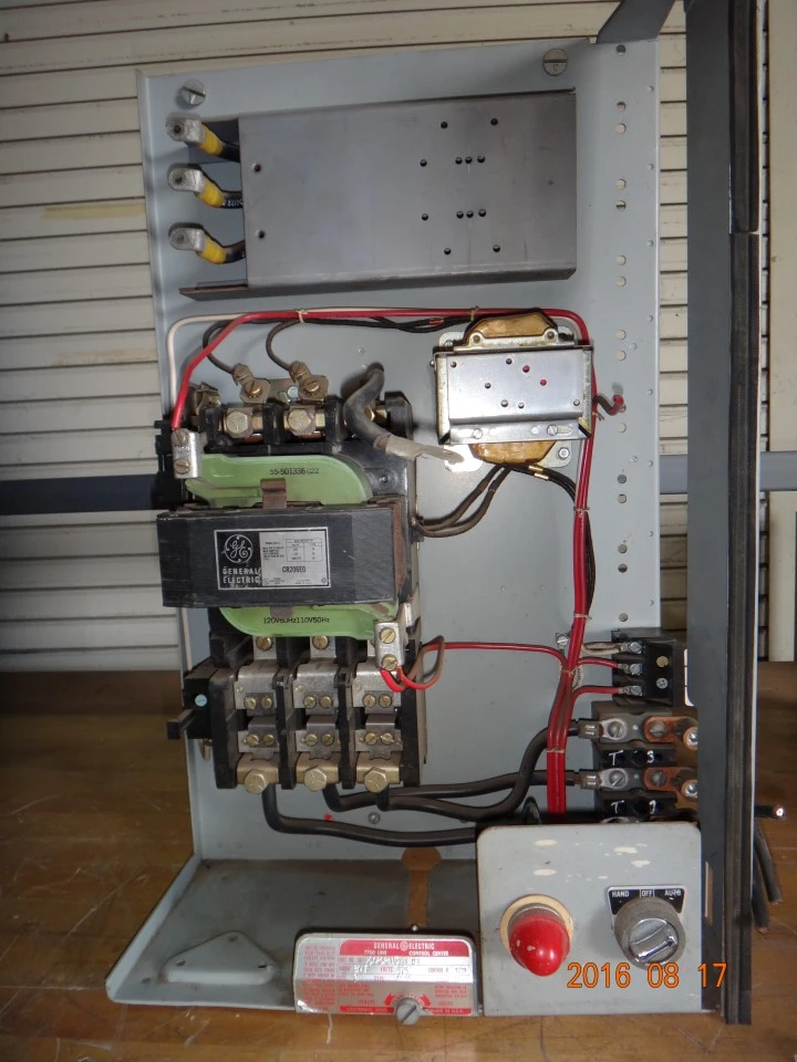 General Electric 7700 size 3 Motor Control Center Bucket