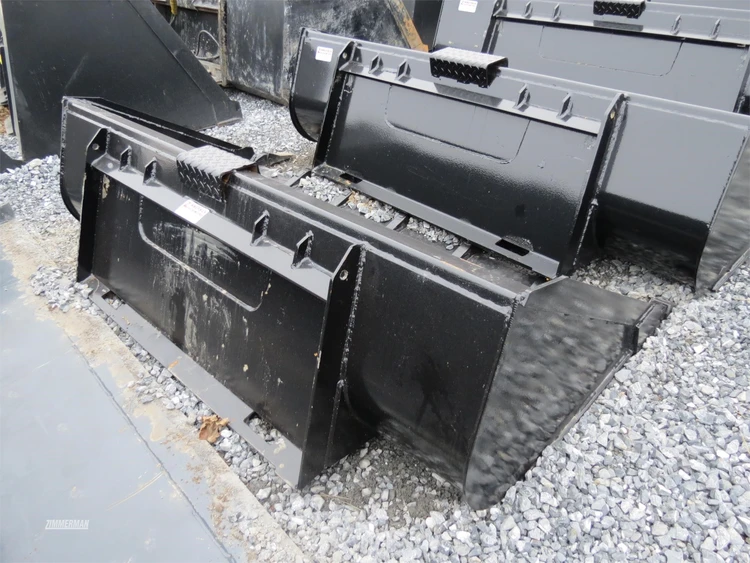 New | in-Stock 2025 ZFS 72T Skid Steer Buckets Pennsylvania US | Zimmerman Farm Service #1410385