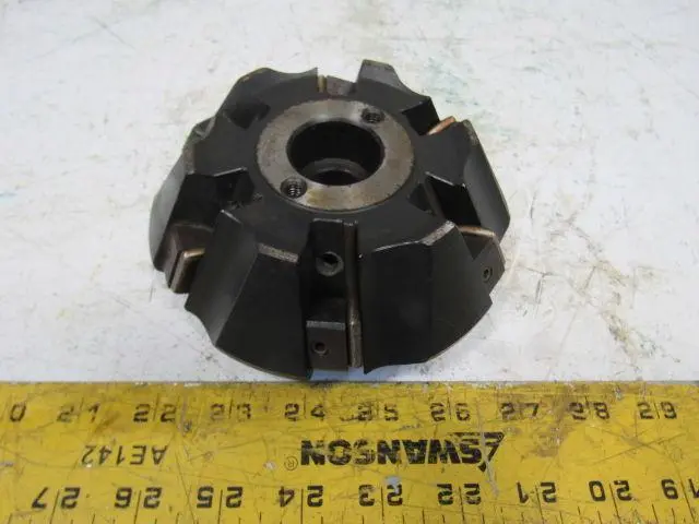 Valenite VMC-75-6-0406RA 6" Indexing 35° 6 Flute Face Mill 1-1/2" Arbor
