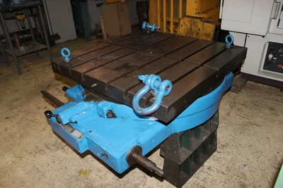 Lucas Machine 36" x 36" Square Top Rotary Table