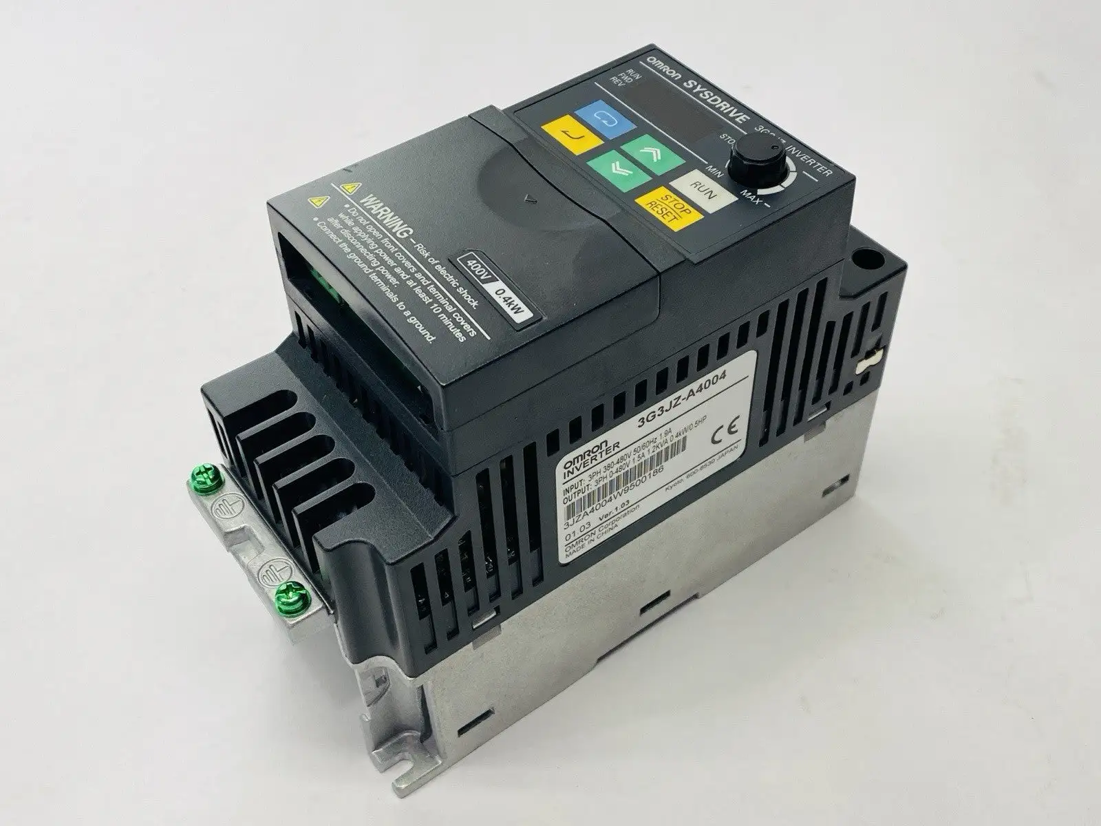 New | in-Stock OMRON 3G3JZ-A4004 Power Inverters | Maverick Industrial Sales #1112806