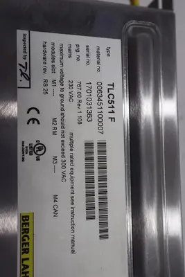 Bereger Lahr TLC511 F Servo Drive POSITIONING CONTROLLER 5 AMP STOCK B-717