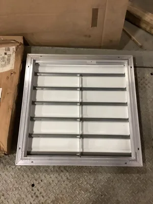 Dayton 3C308B 24″ Aluminum Wall Shutter / Louver -NIB