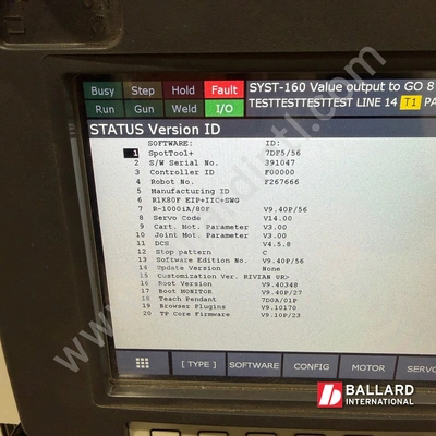 FANUC R-1000iA/80F Robot System w/ R30iB Plus Controller