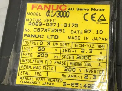 USED FANUC A06B-0371-B175