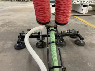 Vaculex Vacuum Lift with Gorbel Bridge Crane
