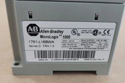 USED Allen-Bradley 1761-L16BWA