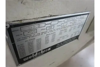 Weldotron 1208C tray wrapper machine 460V