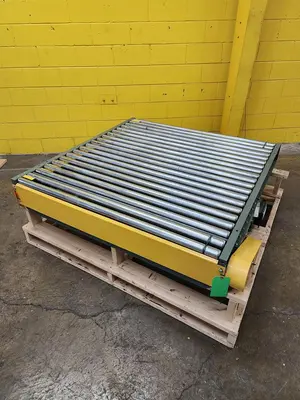 Used HYTROL V-BELT CONVEYOR Roller Conveyors Wisconsin US | Packer City Sales #1316851